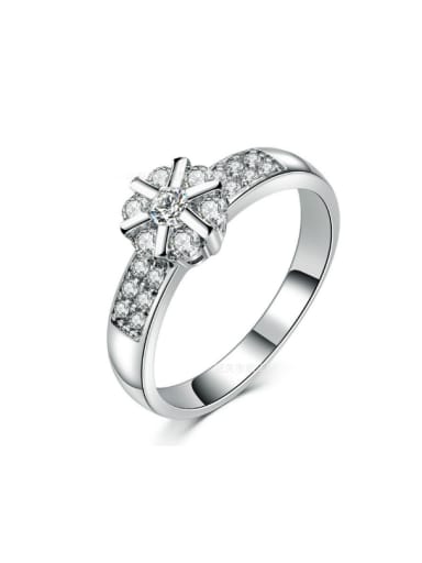 Hot Selling Wedding Noble Ring with Zircons