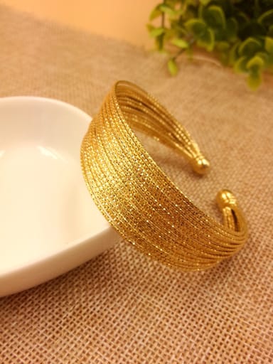 Fashion Multi-layer Gold Plated Bracelet