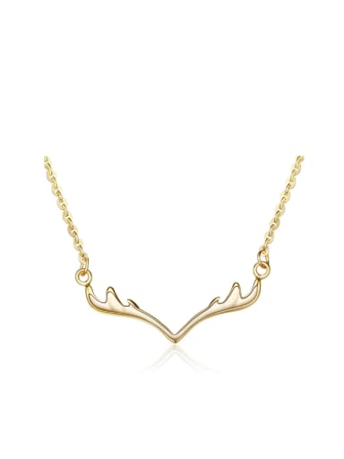 Summer New Style  Antler Plating Fashion Necklace