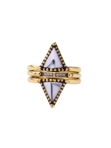 Triangle Separate Alloy Ring