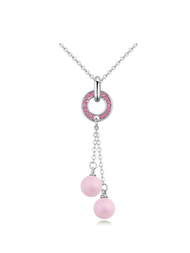 Austria was using austrian Elements Crystal Necklace Pendant pearl necklace by love
