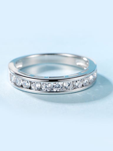 S925 Silver Zircon Ring