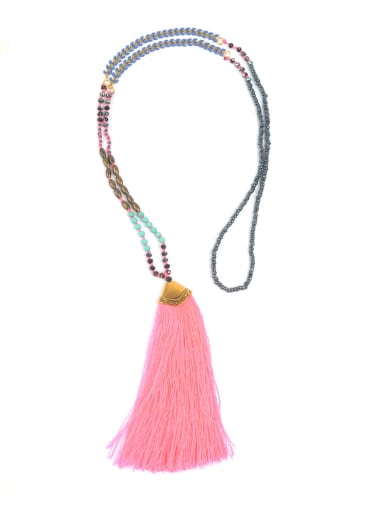 Colorful Bohemia Glass Beads Fashion Necklace