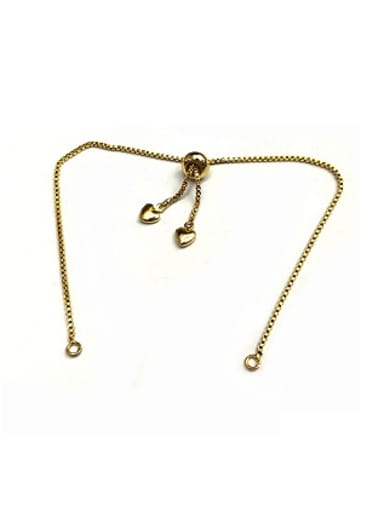 Simple Copper Bracelet Necklace Box Chain