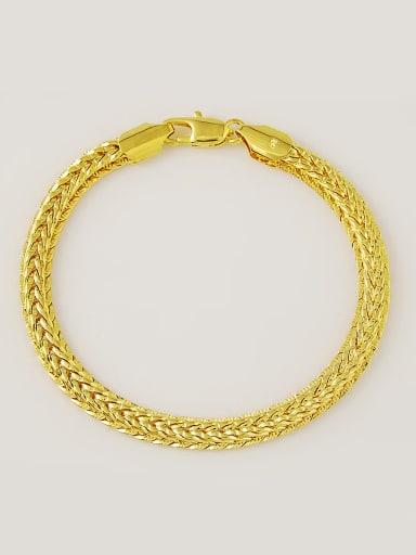 Women High Quality Gold Plated Copper Bracelet