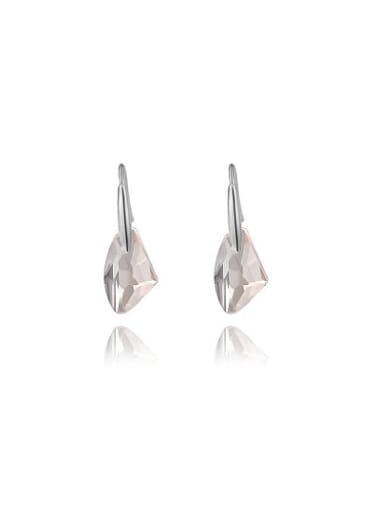 Personality Geometric Shaped Acrylic Crystal Drop Earrings