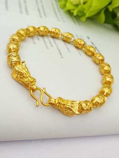 24K Gold Plated Faucet Shaped Bracelet