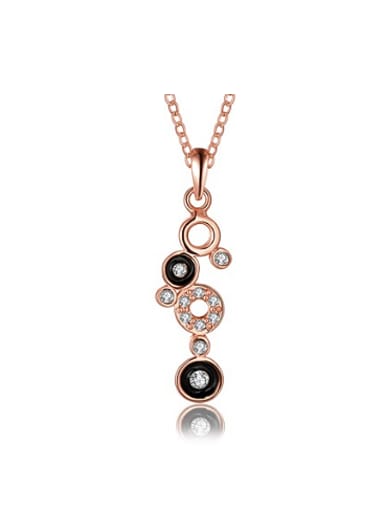 Fashion Tiny Hollow Rounds Necklace