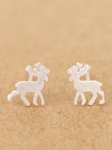 Simple Tiny Deer stud Earring