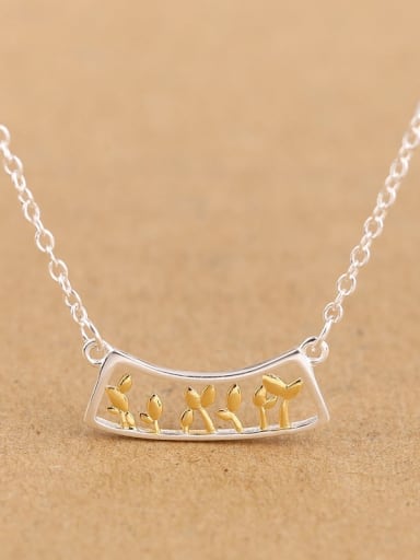Personalized Gold Plated Pendant Neckalce
