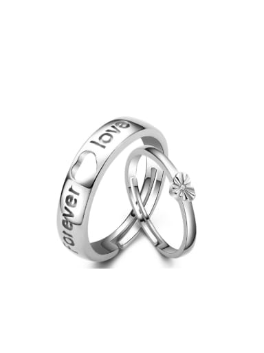 S925 Silver Forever Love Lover Ring