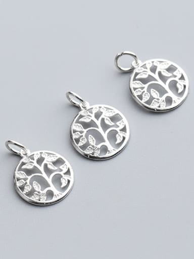 925 Sterling Silver With Silver Plated Trendy Dream tree Charms