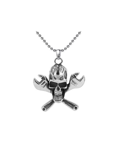 Skull Spanners Necklace