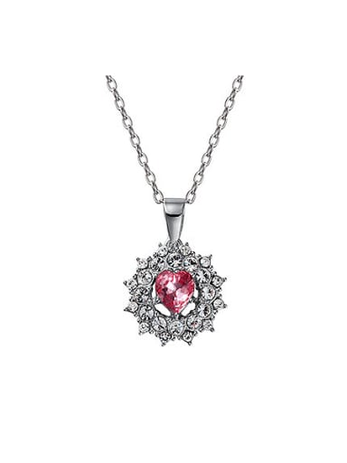 S925 Silver Flower-shaped Necklace