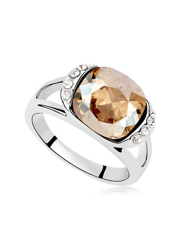 Fashion Shiny austrian Crystals Alloy Ring