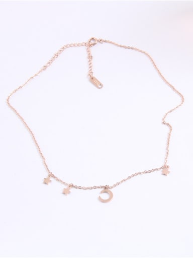 Star Moon Accessories Korean Style Necklace