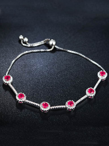 Pink Zircon Bracelet