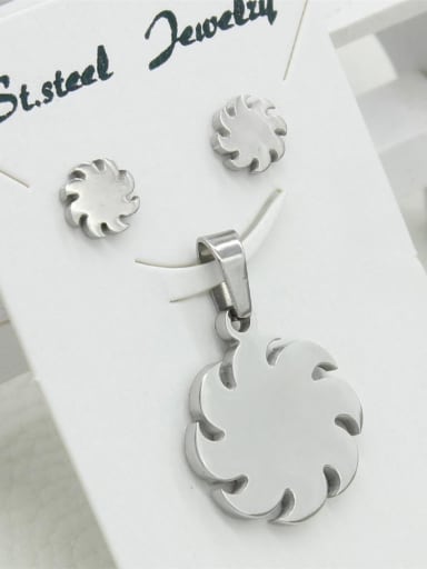 Stainless Steel Whirlwind Shaped Set
