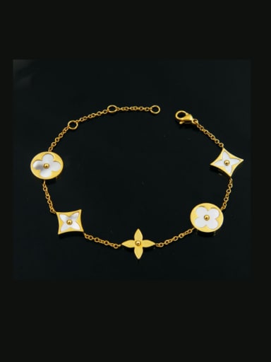 Round Diamond Shaped Accessories Shell Women Bracelet
