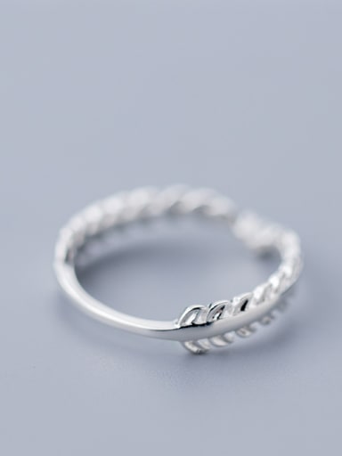 925 Sterling Silver With  Cubic Zirconia leaf Rings
