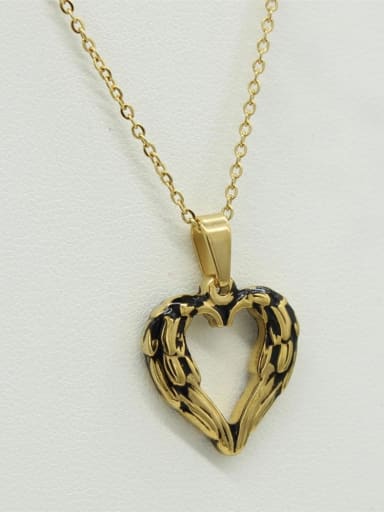 Hollow Heart-shape Women Necklace