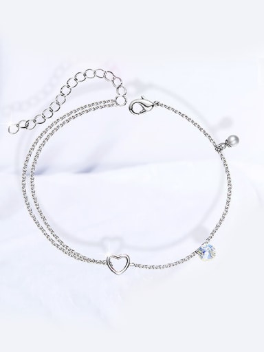 All-match 925 Silver Anklet