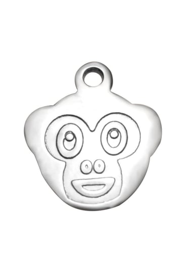 Stainless Steel With cute monkey Charms