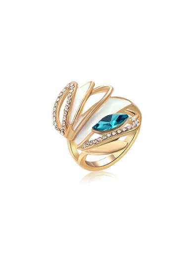 High Quality 18K Gold Plated Austria Crystal Ring