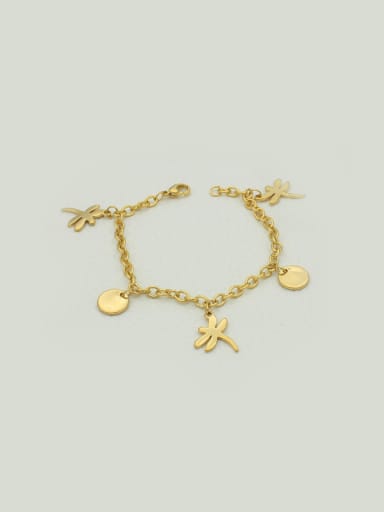 custom Round Dragonfly Accessories Women Bracelet Anklet