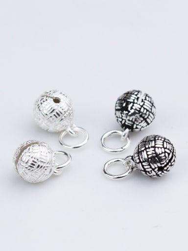 925 Sterling Silver With Silver Plated Vintage bell Charms