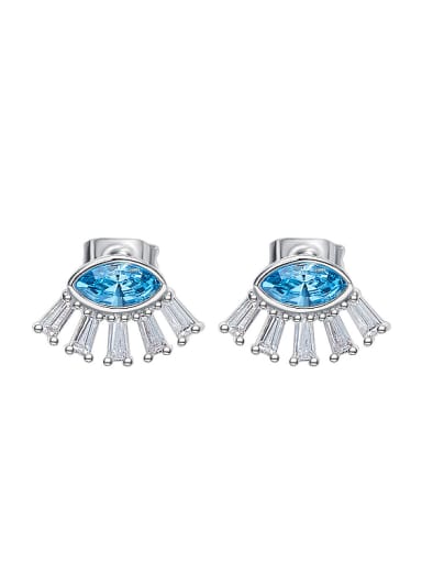 Fashion Marquise austrian Crystal Stud Earrings