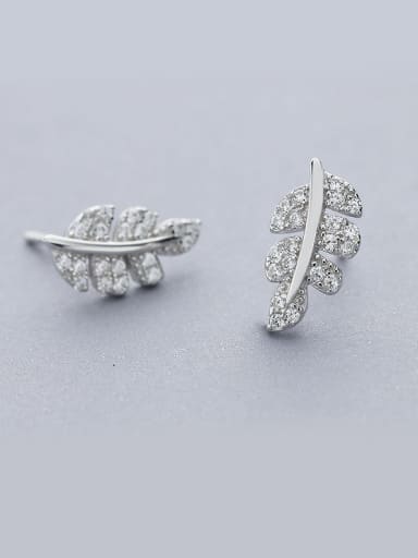 925 Silver Maple Leaf Earrings