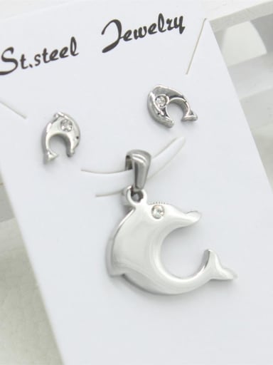 Lovely Dolphin Shaped Two Pieces Set