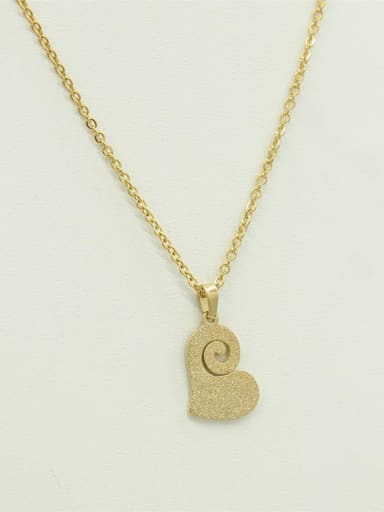 Heart-shaped Pendant Korean Style Necklace