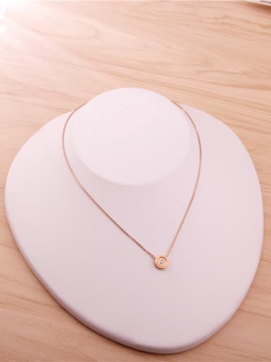 2018 Small Bean Pendant Clavicle Necklace