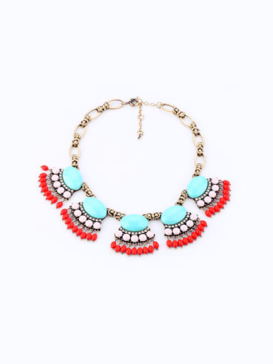 Flower Shaped Party Accessories Necklace