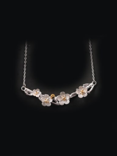 Plum Blossom Women Accessories Necklace