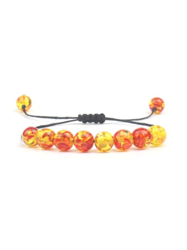 Semi-precious Woven Rope Fashion Bracelet
