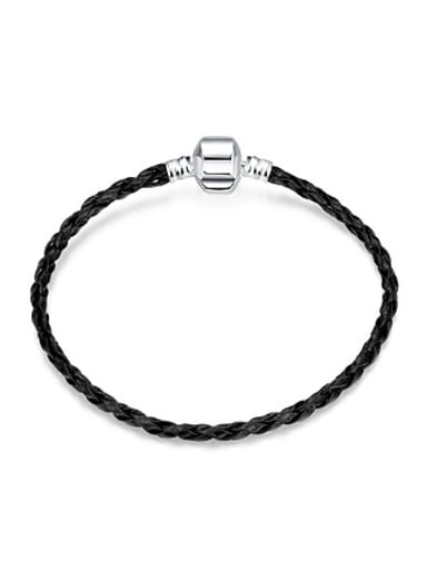 Simple Black Rope Women Bracelet