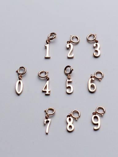 925 Sterling Silver With 18k Rose Gold Plated Trendy Insect Charms