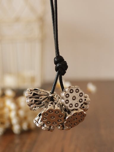 Delicate Lotus Root Shaped Necklace