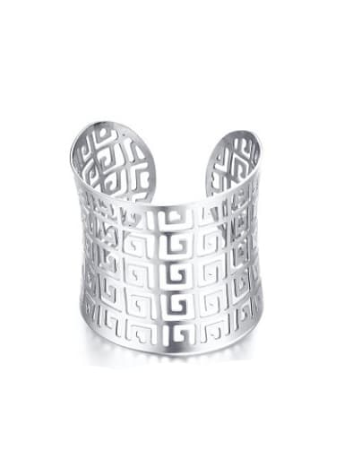 Fashion Hollow Design Stainless Steel Bangle