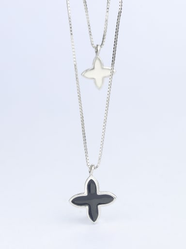 Double Chain Star Necklace