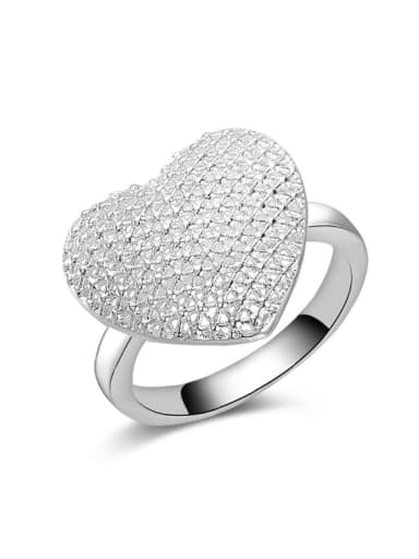 Classical Heart-shape Women Fashion Ring