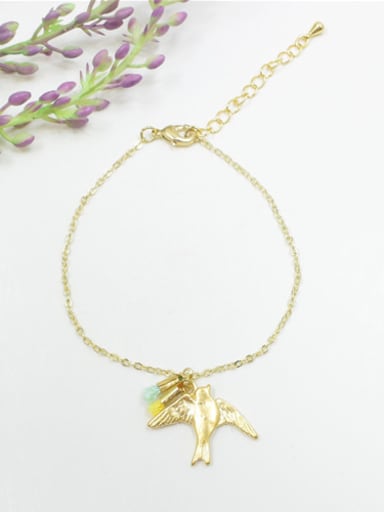 Women Elegant Swallows Shaped Tassel Bracelet