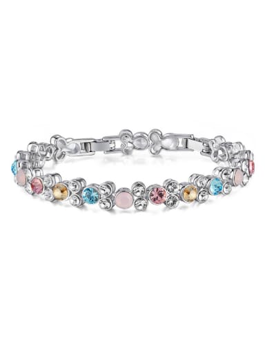 Mickey Mouse Shaped austrian Crystal Bracelet