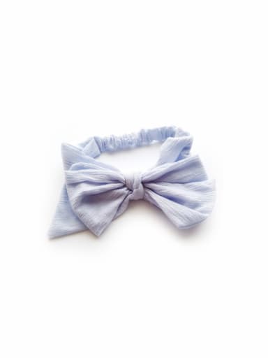 Blue Bow bady headband