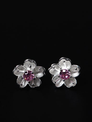 S925 Beautiful Romantic Stud Earrings