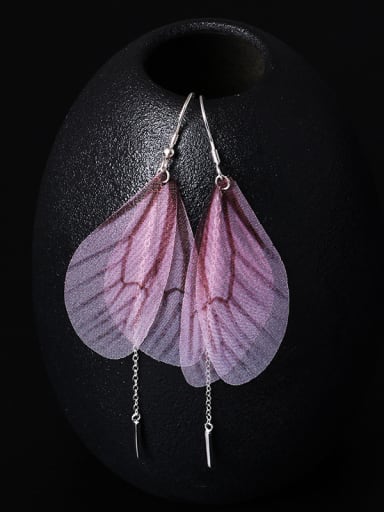 Insect Wing Personality Fringe drop earring