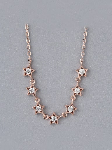 Star Zircon Necklace